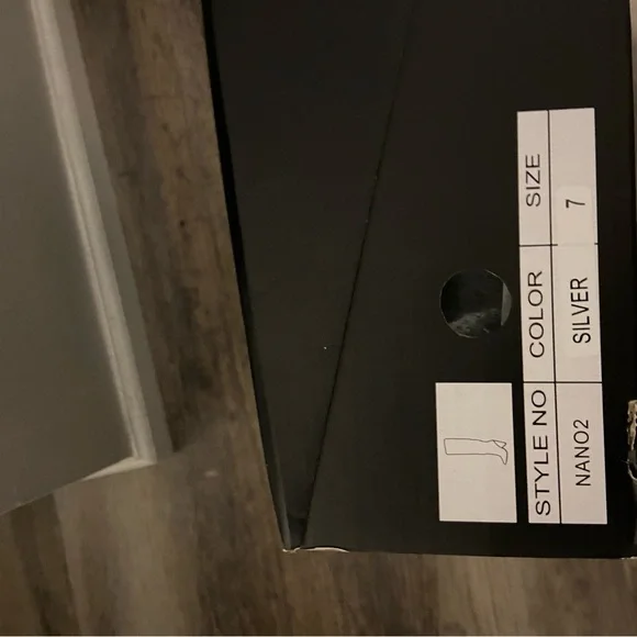 Silver Women's Boots - Picture 5 of 9